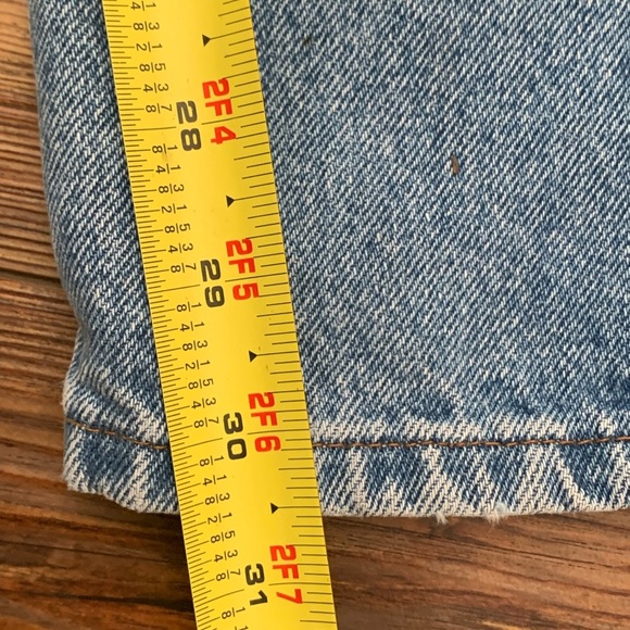 Vintage 90s Forrestel La Marca Del Vestire High Rise Tapered Jeans Size 8 Long - Picture 11 of 12